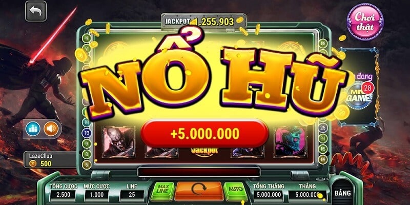 Giới thiệu về slot & nổ hũ luckywin